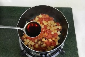 土豆番茄烩饭的做法