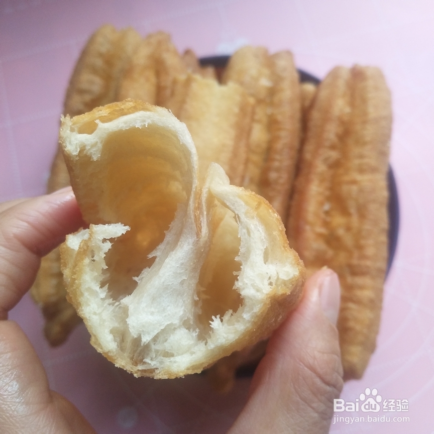 超级过瘾的自制油条