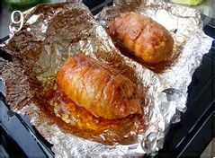 蛋黄鸡肉卷的做法