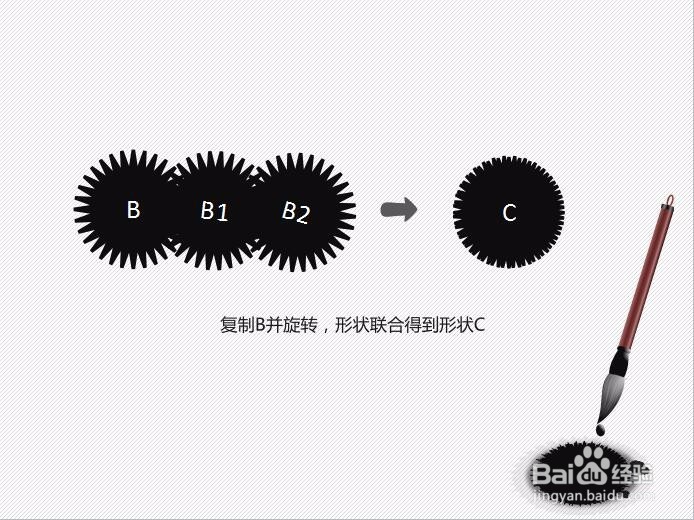 《PPT使用技巧》用PPT做出笔墨效果