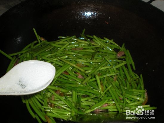 “洲八鲜”之——芦蒿炒腊肉