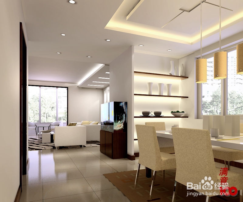 室内装修 餐厅效果图