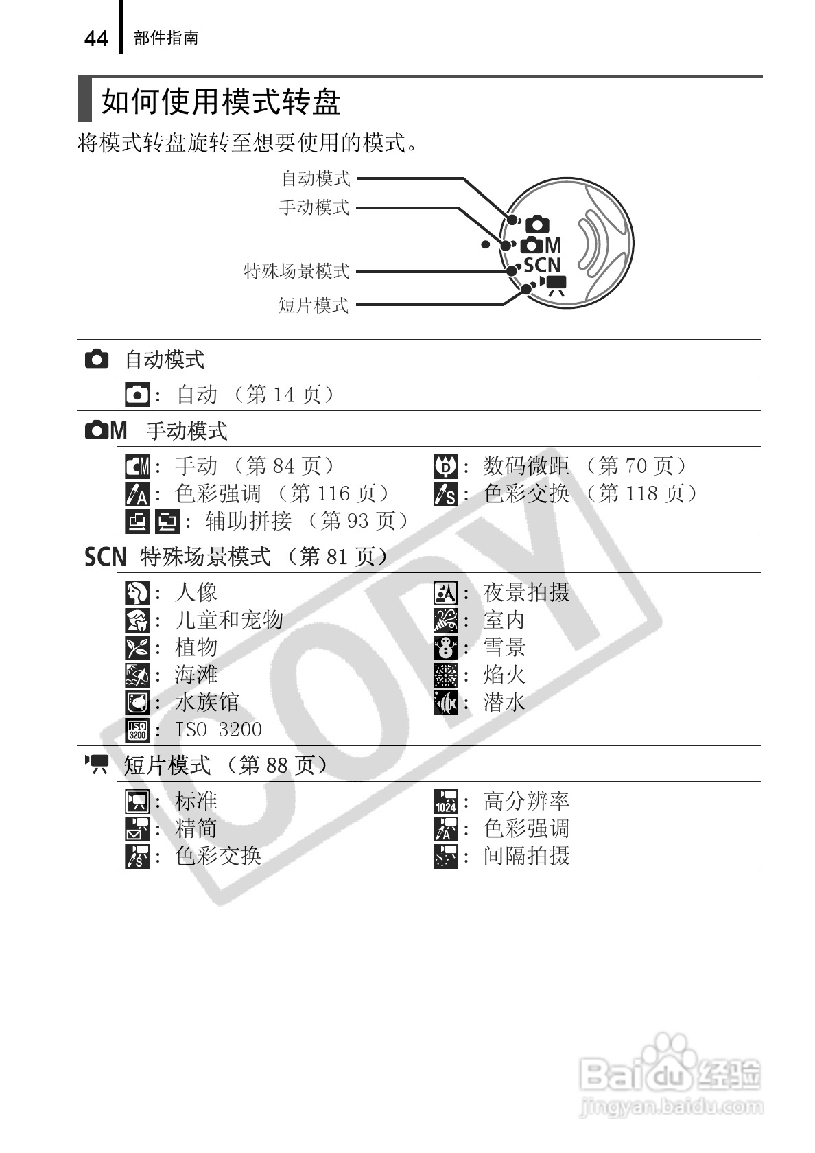 佳能DIGITAL IXUS 960 IS数码相机使用说明书:[5]