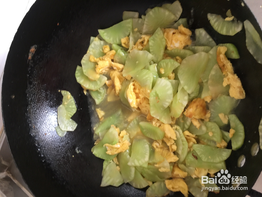 莴苣鸡蛋的做法