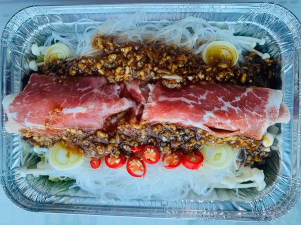 锡纸肥牛金针菇