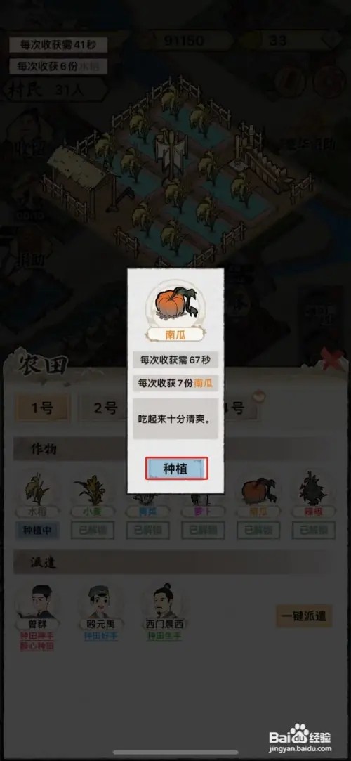 水乡芳华录如何种植南瓜