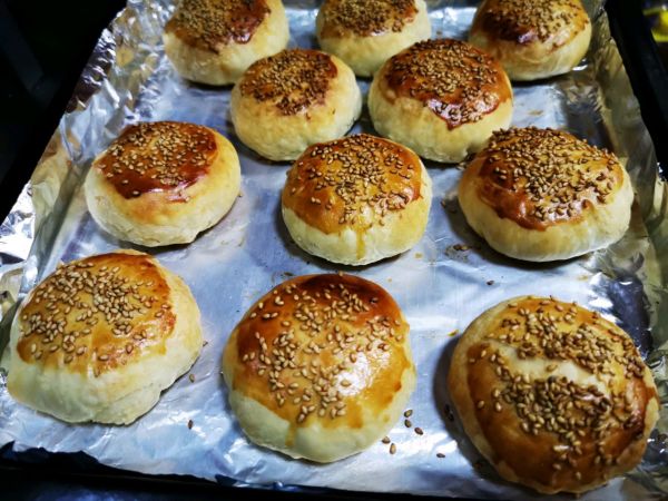 #美食视频挑战赛# 蟹壳黄