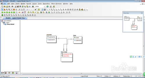 数据库建模软件ERStudio-表关系建模详解