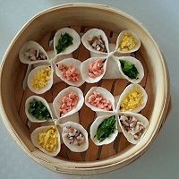 美味四喜蒸饺的做法
