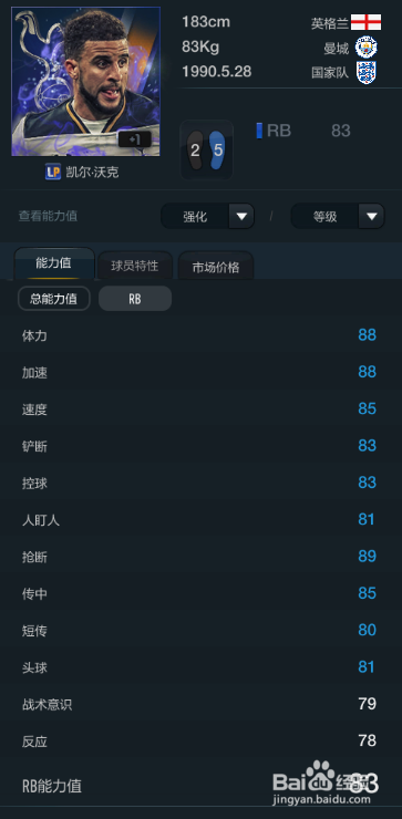 FIFA OL3新版阿斯顿维拉俱乐部球员主力上篇