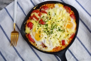 番茄焗蛋的做法
