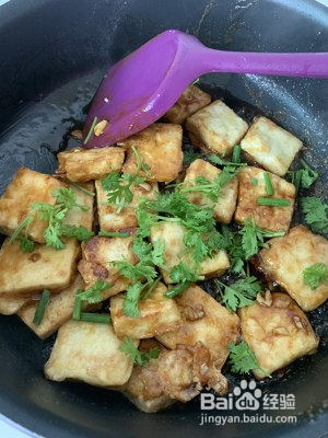 好吃的香煎豆腐