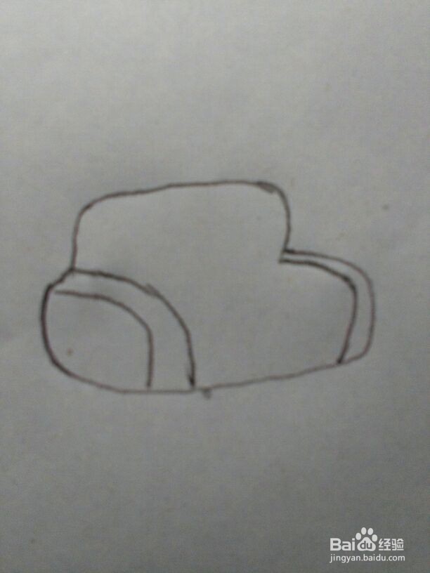 家居简笔画——沙发