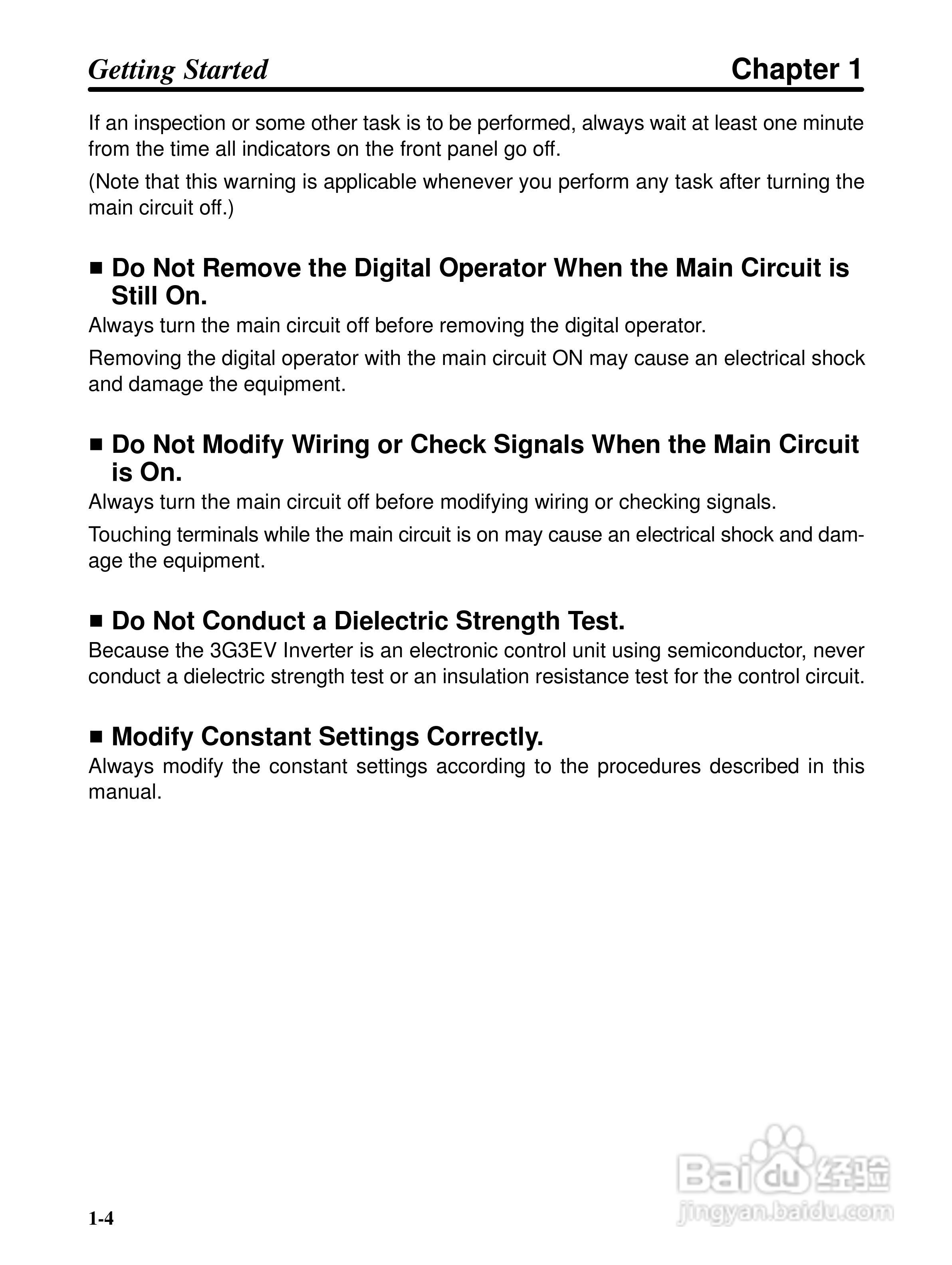 欧姆龙3G3EV-PETX3200变频器说明书:[1]