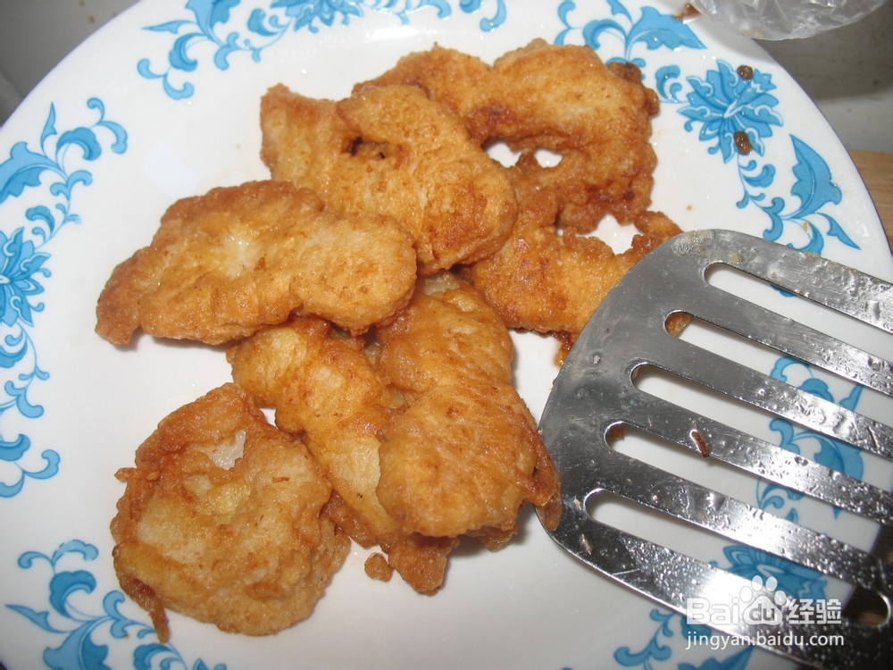 如何制作美味孜然炸龙利鱼条