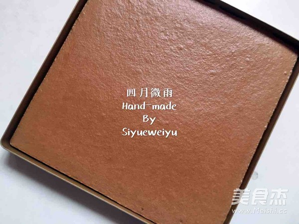 日式巧克力棉花蛋糕卷