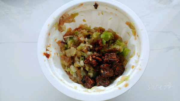 香菇肉菘水煎饺