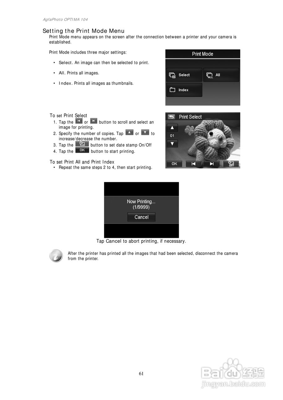 爱克发AgfaPhoto OPTIMA 104数码相机使用说明书:[7]