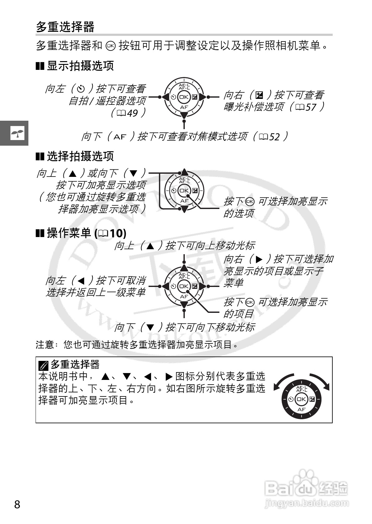尼康Nikon 1 V1数码相机使用说明书:[3]