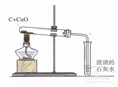 木炭还原氧化铜现象