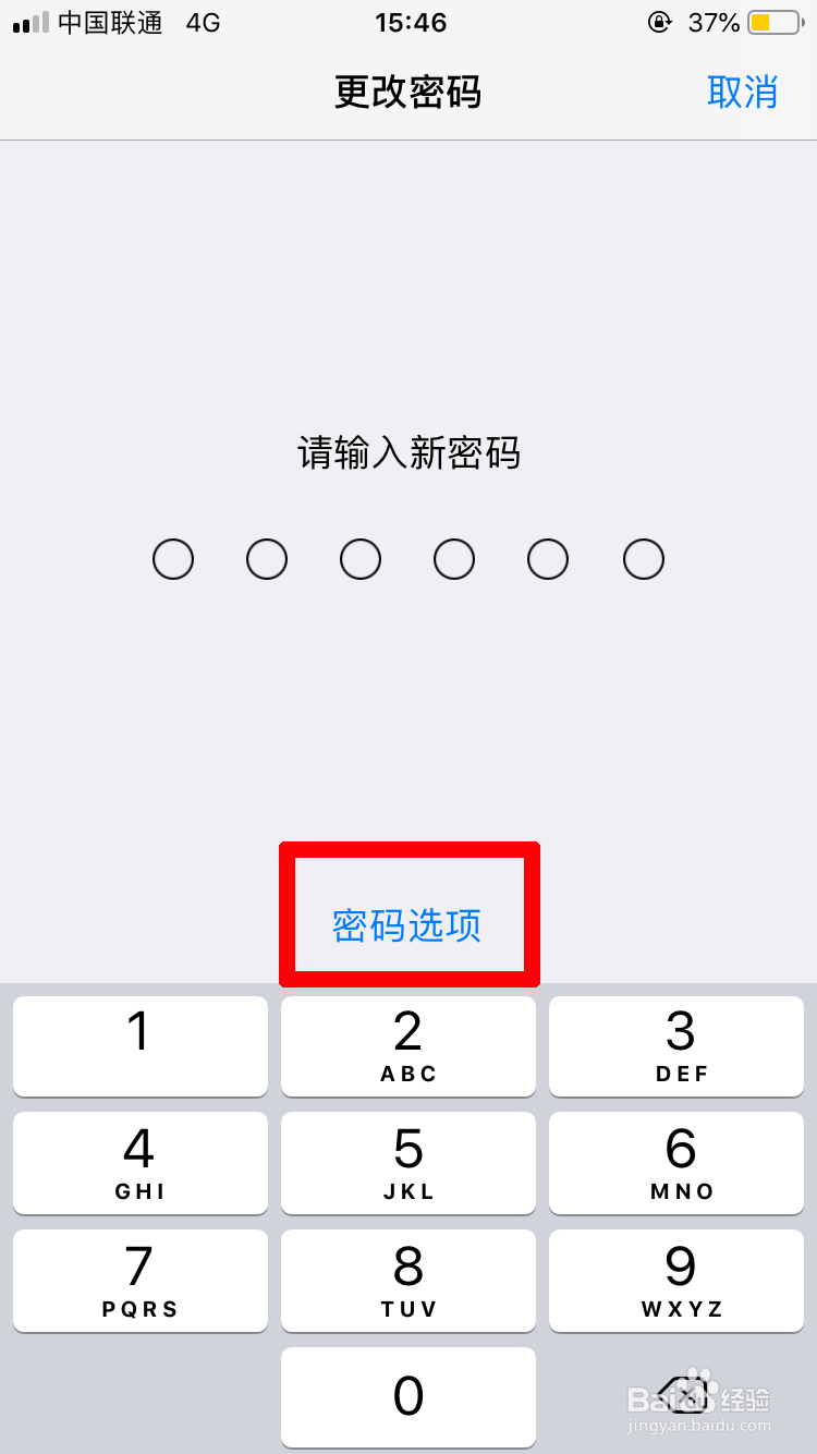 苹果手机的锁屏密码都有哪些类型