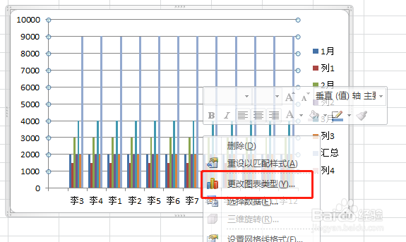 excel数据快速图形化