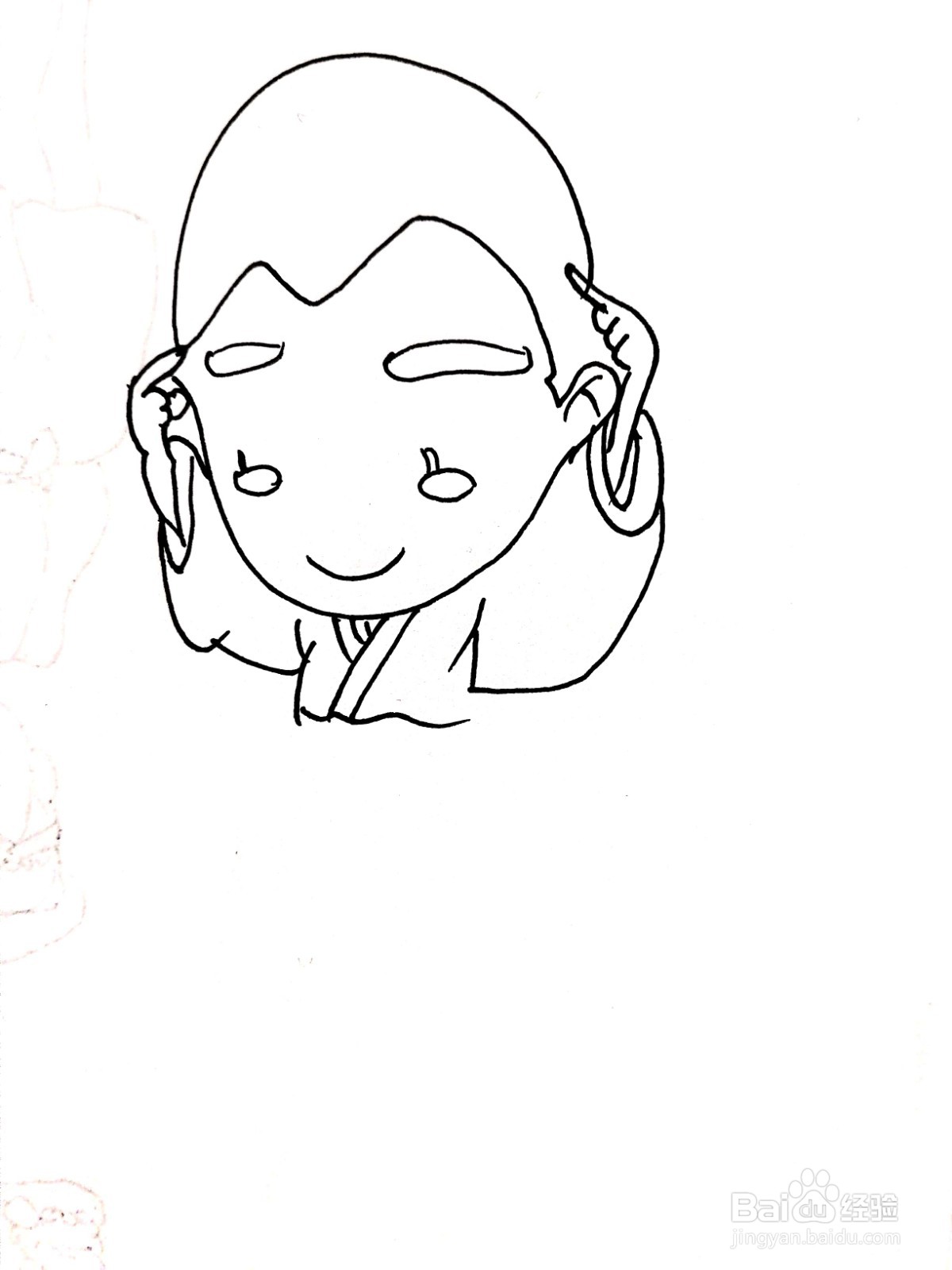 《聪明的一休》系列之一休简笔画
