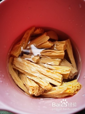 凉拌腐竹丝的做法