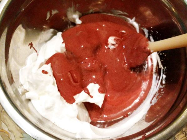 红丝绒水果裸蛋糕