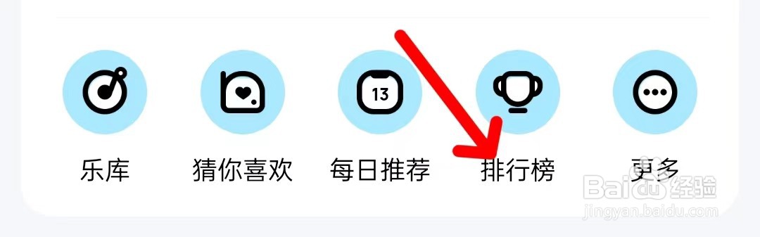 酷狗音乐在哪里查看排行榜