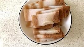 素咸肉莴苣烩面筋