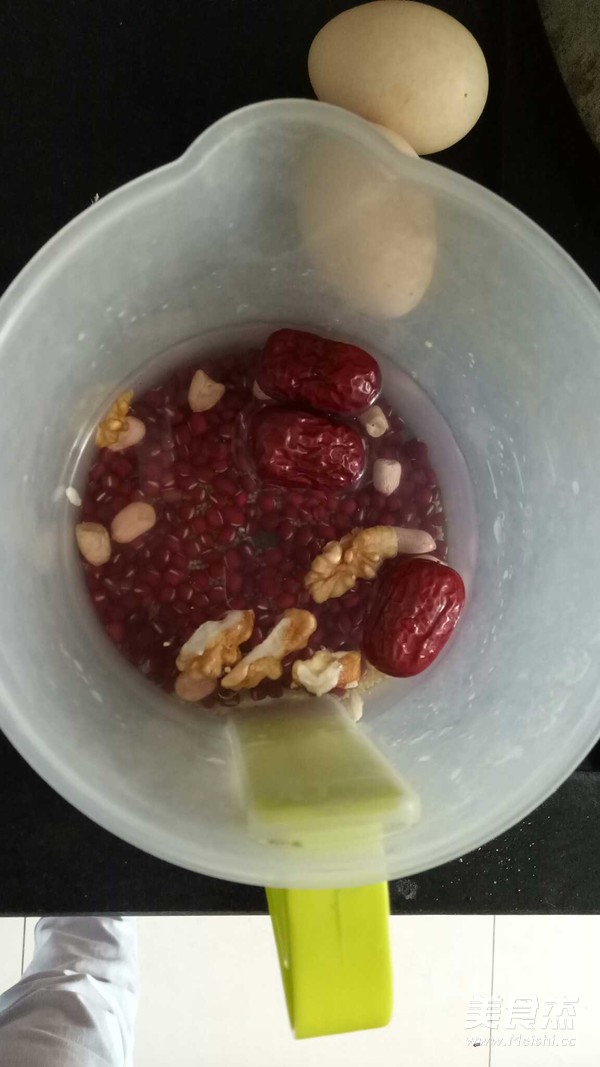 红豆黄米浆的做法