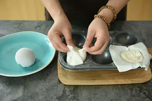 奥利奥雪媚娘的做法