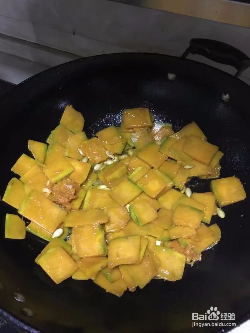 素炒南瓜简单做法