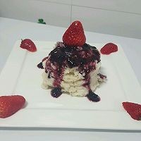 营养美食制作蓝莓山药
