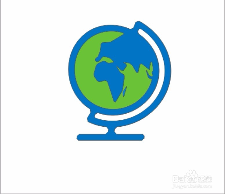 地球仪图片简笔画设计