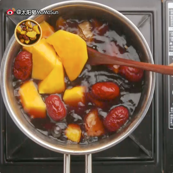 古早味番薯栗子姜汤