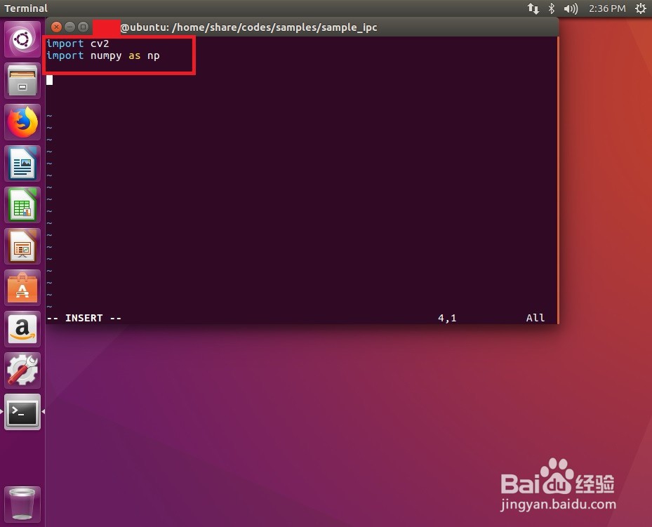 利用python-opencv在Ubuntu环境显示IPC相机视频