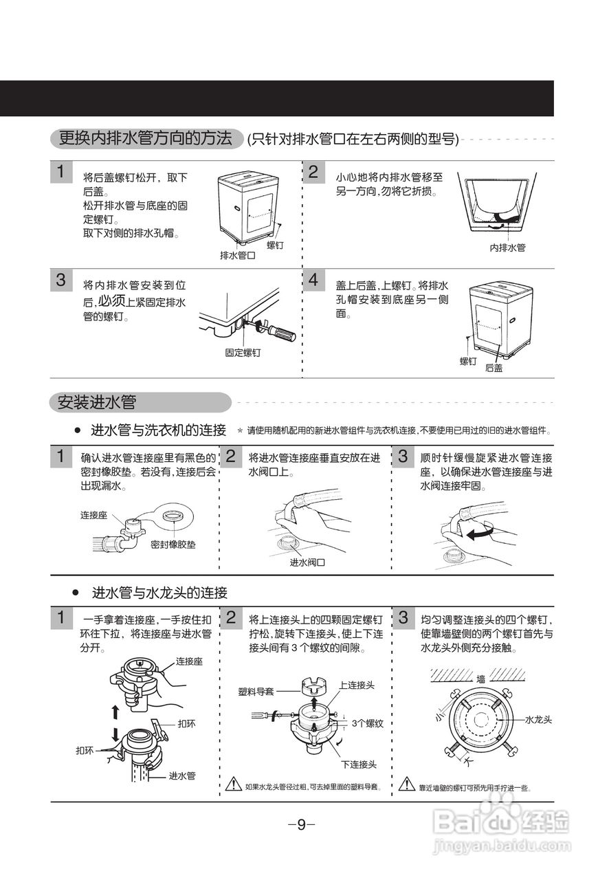 LG XQB65-S2TT洗衣机使用说明书
