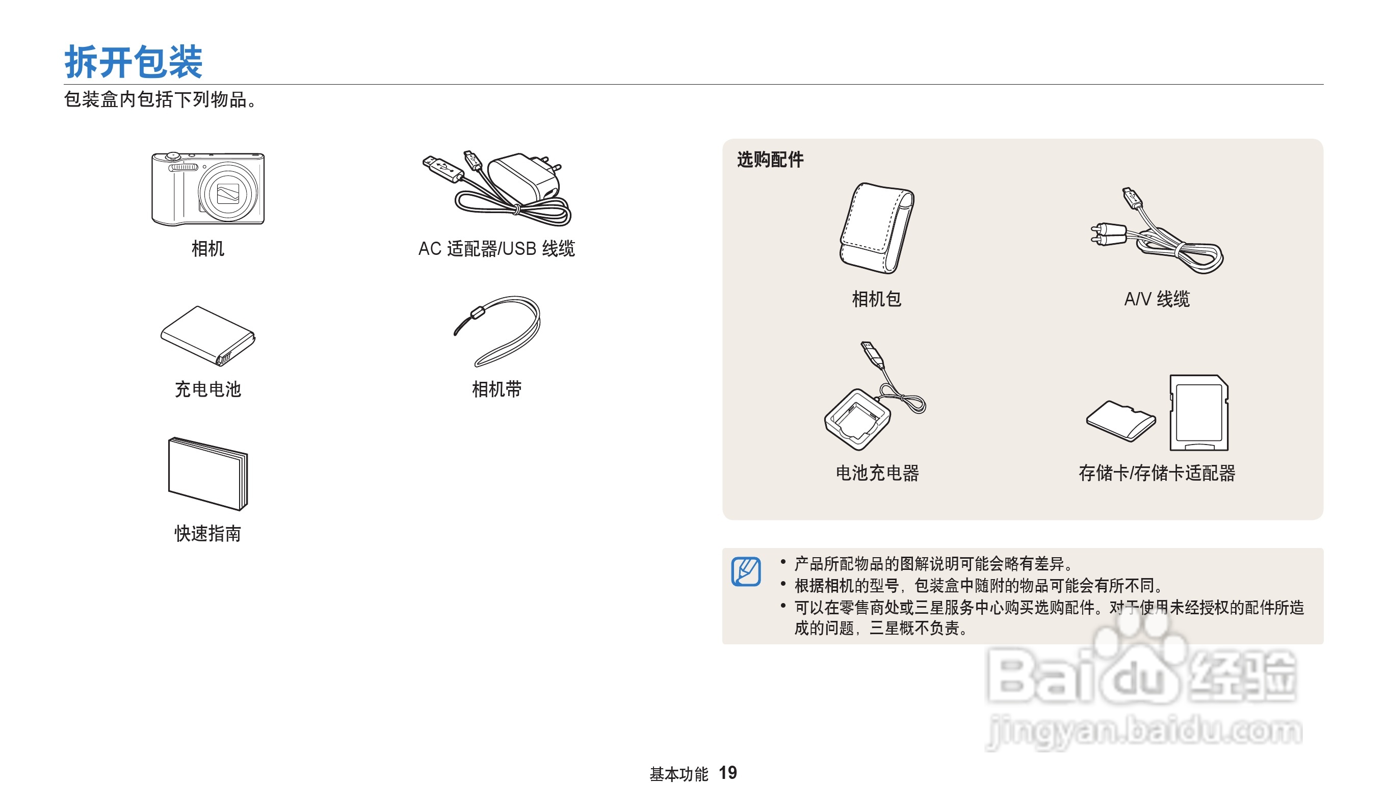 三星WB32F数码相机说明书:[2]