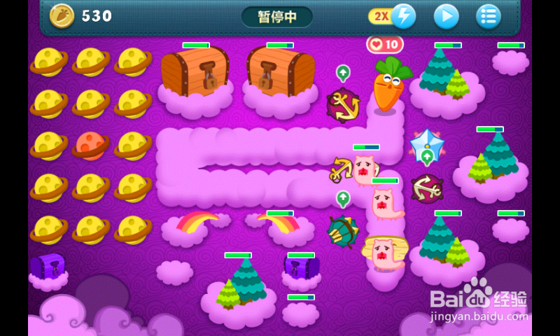 保卫萝卜挑战关37之全清金萝卜攻略