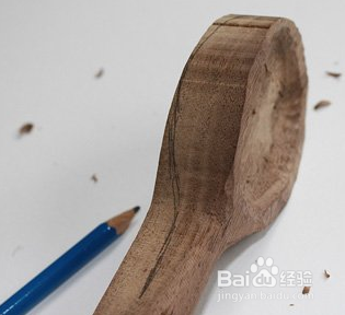 纯手工制作木勺子