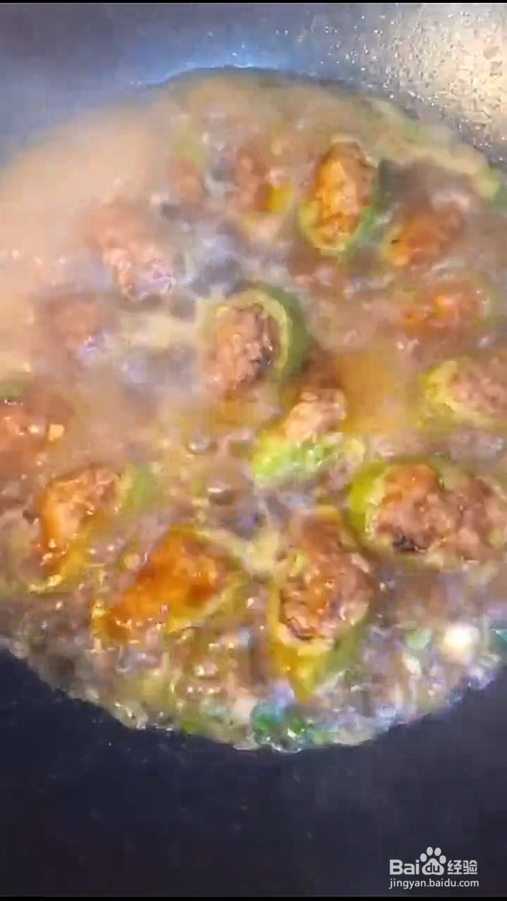 青椒和肉馅怎么做？