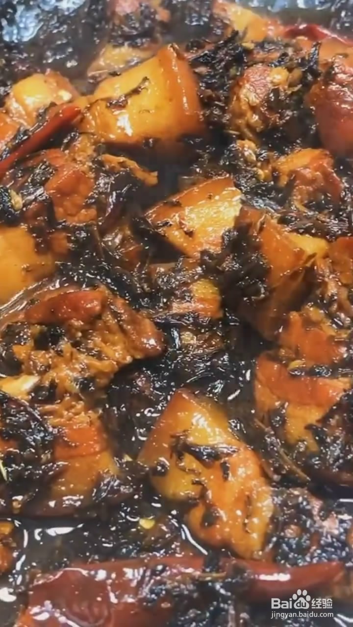 如何制作梅干菜烧肉