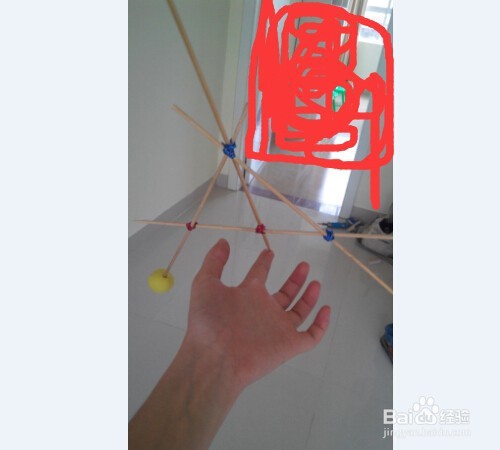 如何制作竹签陀螺