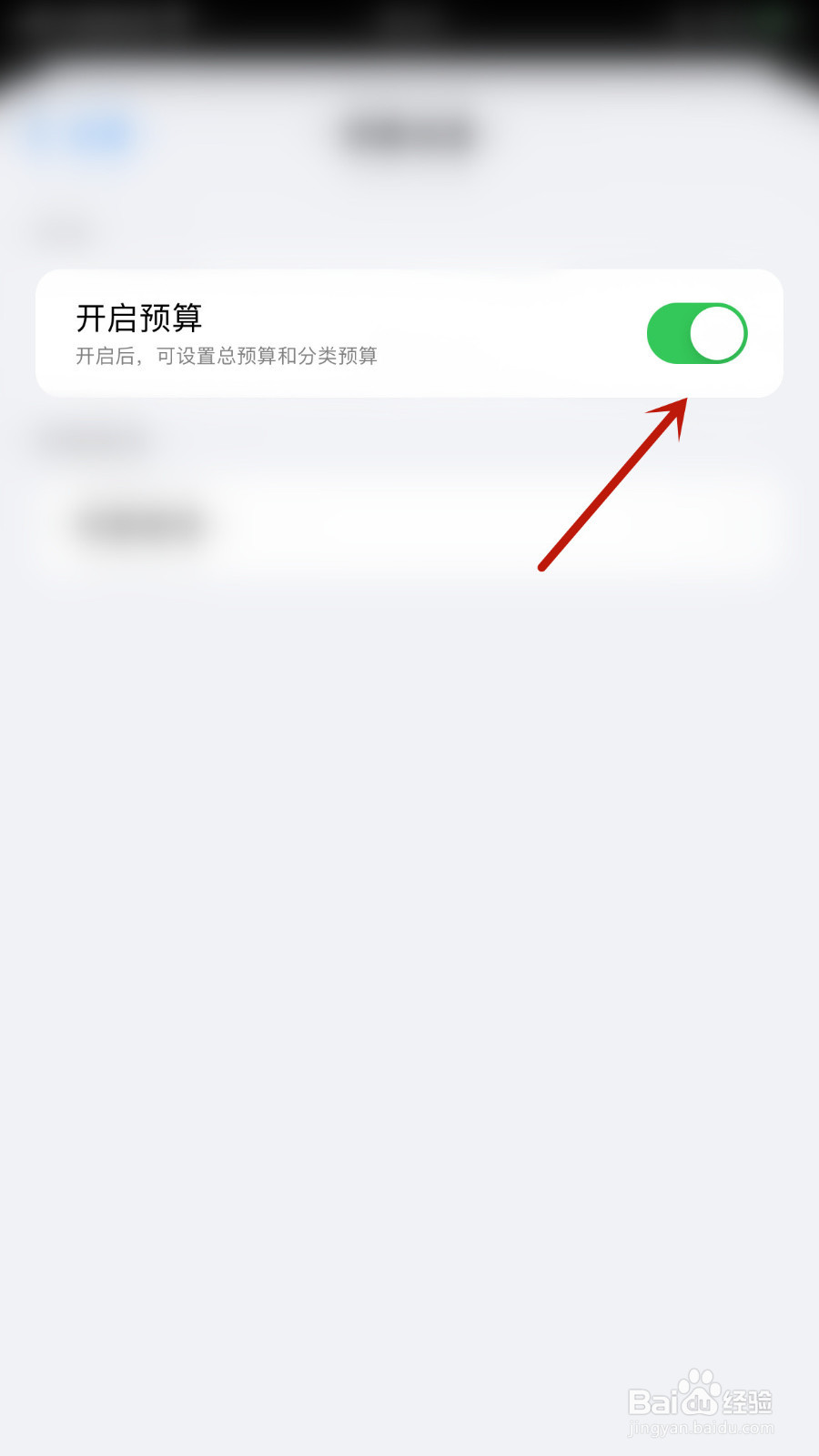 如何设置iCost开启预算启用