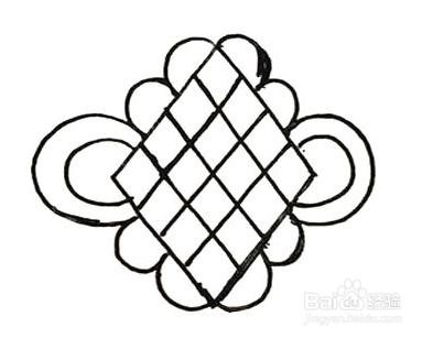中国结简笔画怎么画？几个步骤就学会