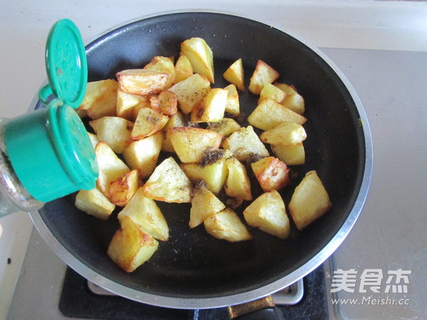 孜然土豆的做法