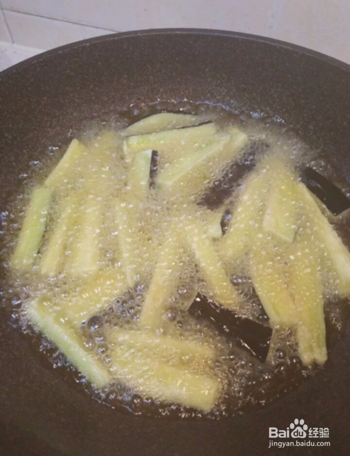 如何制作老醋茄条？