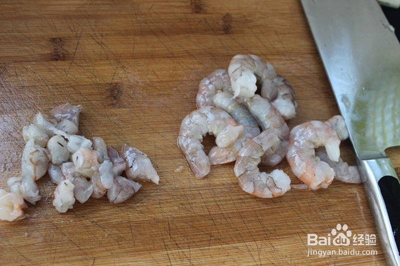 鲜虾锅贴的做法